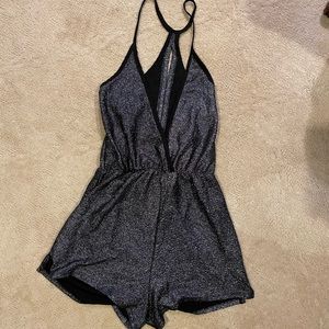 Missguided Sparkle Romper